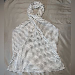 Crochet Halter Neck Crop Top
